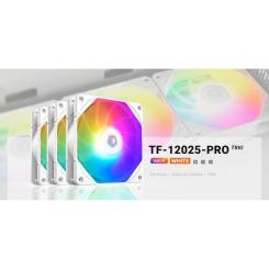 Кулер для корпуса ID-Cooling TF-12025-PRO-ARGB-TRIO WHITE Фото 5
