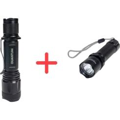 Фонарь Quantum Techno 10W LED + ПОДАРУНОК QM-FL1043 Фото