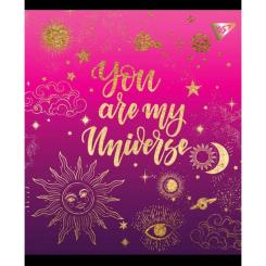 Тетрадь Yes А5 Cosmic System 18 листов клетка Фото 4