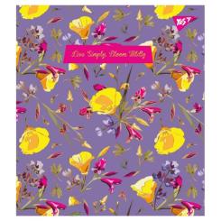 Тетрадь Yes А5 Wild Bloom 18 листов клетка Фото 2