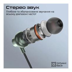Наушники Promate Silken-C Grey Фото 2