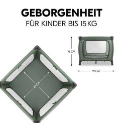Детский манеж Hauck Sleep N Play SQ Dark Green Фото 8