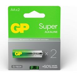 Батарейка Gp AA LR6 Super Alcaline * 2 Фото 1