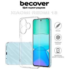 Чехол для мобильного телефона BeCover Xiaomi Redmi 13 Transparancy Фото 4