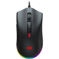 Мышка AOC GM530 RGB PMW3389 Kailh switch USB Black Фото 2