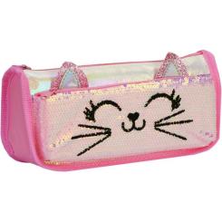 Пенал Cool For School 2 отделения С блестками Фото