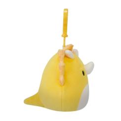 Мягкая игрушка Squishmallows на кліпсі – Трицератопс 9 см Фото 4