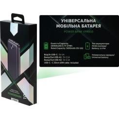 Батарея универсальная Vinga 10000 mAh 10W Black Фото 6