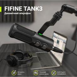Микрофон Fifine Tank 3 USB/XLR Black Фото 4