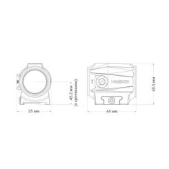 Коллиматорный прицел Holosun SCRS RD 2 Фото 9