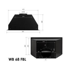 Вытяжка кухонная Weilor WB 68 FBL Фото 11