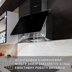 Вытяжка кухонная Perfelli RIVA NERO Фото 9
