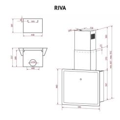 Вытяжка кухонная Perfelli RIVA NERO Фото 11
