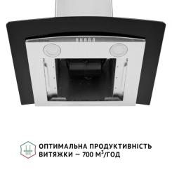 Вытяжка кухонная Perfelli GRASSI 6HMX INOX Фото 7
