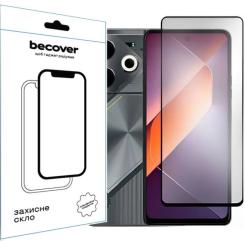 Стекло защитное BeCover Tecno POVA 6 (LI7) Black Фото