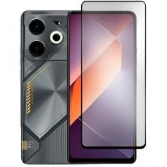 Стекло защитное BeCover Tecno POVA 6 (LI7) Black Фото 1
