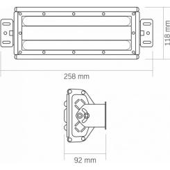 Светильник Videx висотний лінійний 50W 5000K 220V Фото 2