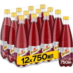 Напиток Schweppes Pomegranate Безалкогольный сильногазированный 750 Фото 1