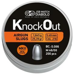 Пульки JSB Diabolo KnockOut Slugs MKII .216 Фото