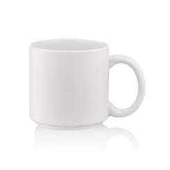 Чашка Ardesto Trento, 400мл, кераміка, білий Фото 1