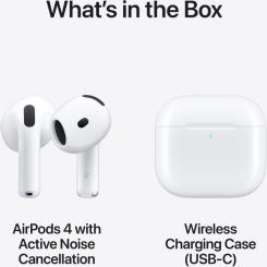 Наушники Apple AirPods 4 with Active Noise Cancellation Фото 8