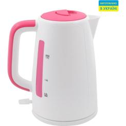 Электрочайник Saturn ST-EK8435U White/Pink Фото 1