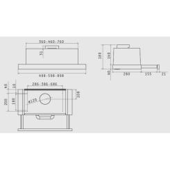 Вытяжка кухонная Elica TT14 LUX WH/A/60 Фото 10