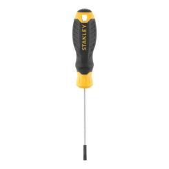 Отвертка Stanley Cushion Grip, SL 3.5x75мм, с параллельным жалом. Фото 1