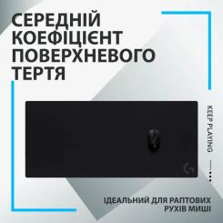 Коврик для мышки Logitech G840 Gaming Mouse Pad Black Фото 5