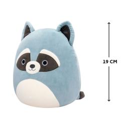 Мягкая игрушка Squishmallows Енот Рокки 19 см Фото 1