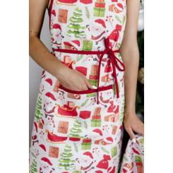 Фартук Прованс Санта на белом Фото 1