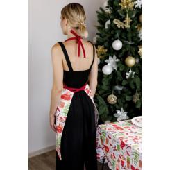 Фартук Прованс Санта на белом Фото 3