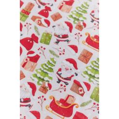 Фартук Прованс Санта на белом Фото 4