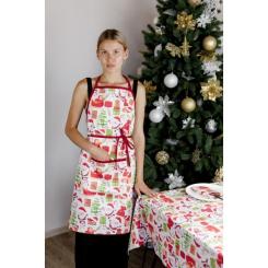 Фартук Прованс Санта на белом Фото 5