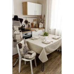 Фартук Прованс Пэчворк коричневый Фото 1