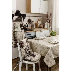 Фартук Прованс Пэчворк коричневый Фото 3