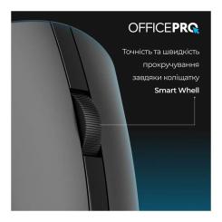 Мышка OfficePro M175B Silent Click Wireless Black Фото 10