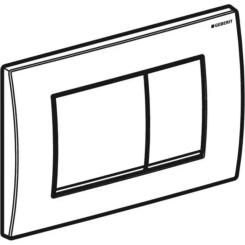 Панель смыва Geberit Delta30 білий Фото 2