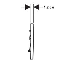 Панель смыва Geberit Sigma30 білий Фото 3