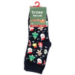 Носки детские Bross новогодние Фото 1