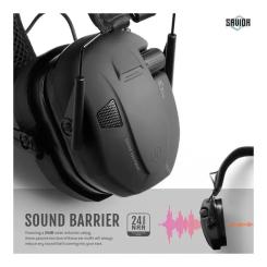 Тактические наушники Savior Apollo Black Фото 1