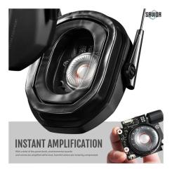 Тактические наушники Savior Apollo Black Фото 2