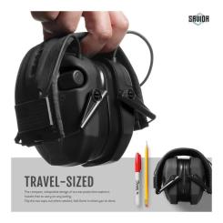 Тактические наушники Savior Apollo Black Фото 4