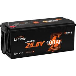 Батарея LiFePo4 Litime 24V-100Ah Bluetooth, 2560Wh Фото