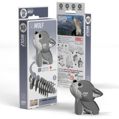 Пазл Eugy 3D Зоопарк Волк Фото 3