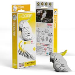 Пазл Eugy 3D Зоопарк Попугай Какаду Фото 3