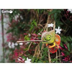 Пазл Eugy 3D Зоопарк Хамелеон Фото 8