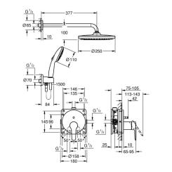 Душевой гарнитур Grohe QuickFix 25292000 Фото 10