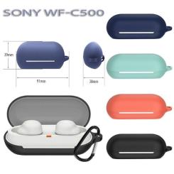 Чехол для наушников BeCover Silicon для Sony WF-C500 Black Фото 2