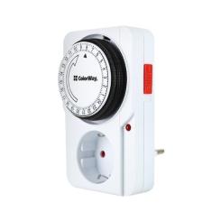 Таймер-розетка ColorWay CW-STM01-24H Фото 1